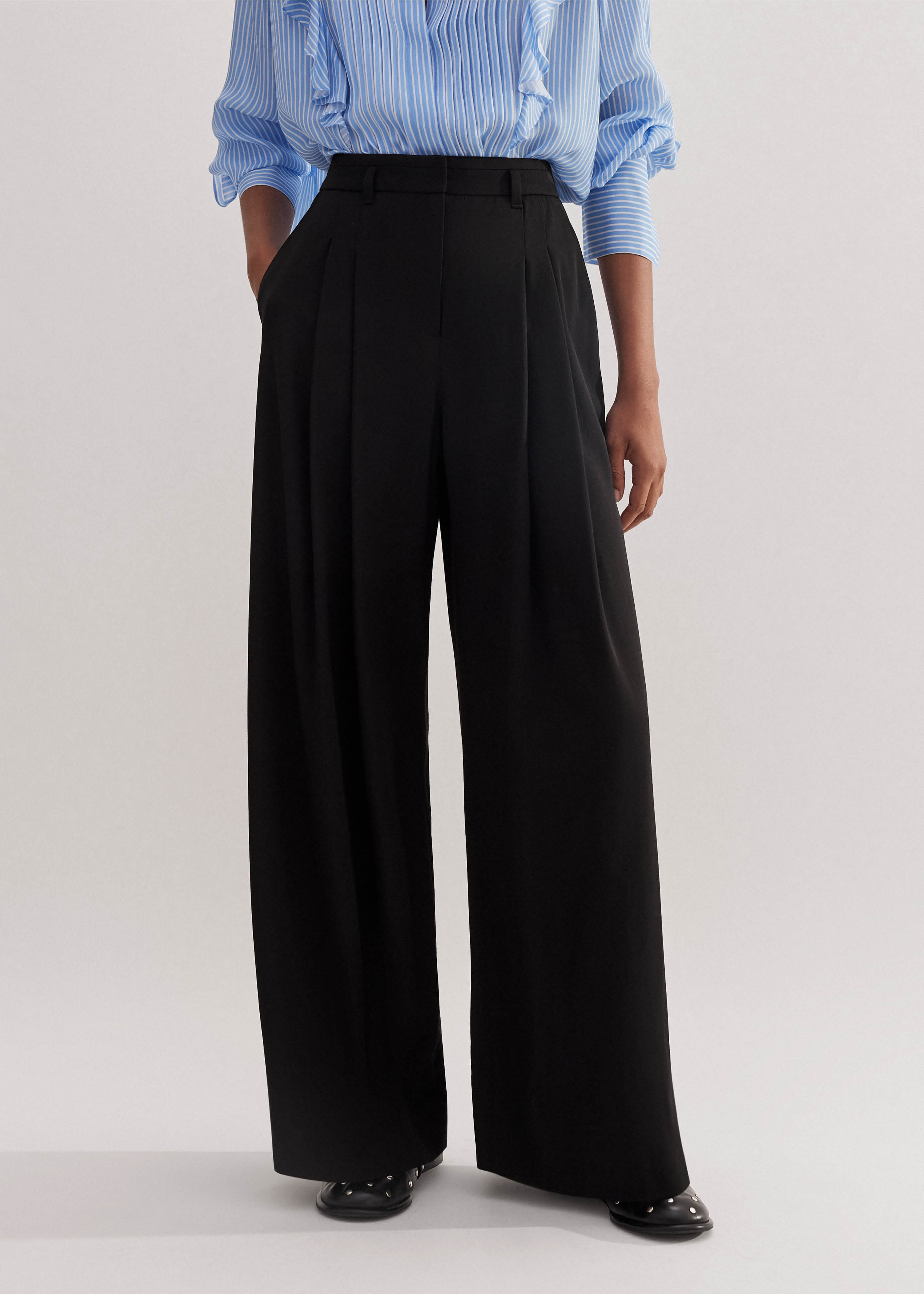 Women's Wide-Leg Pants | Designer + Luxury | ME+EM