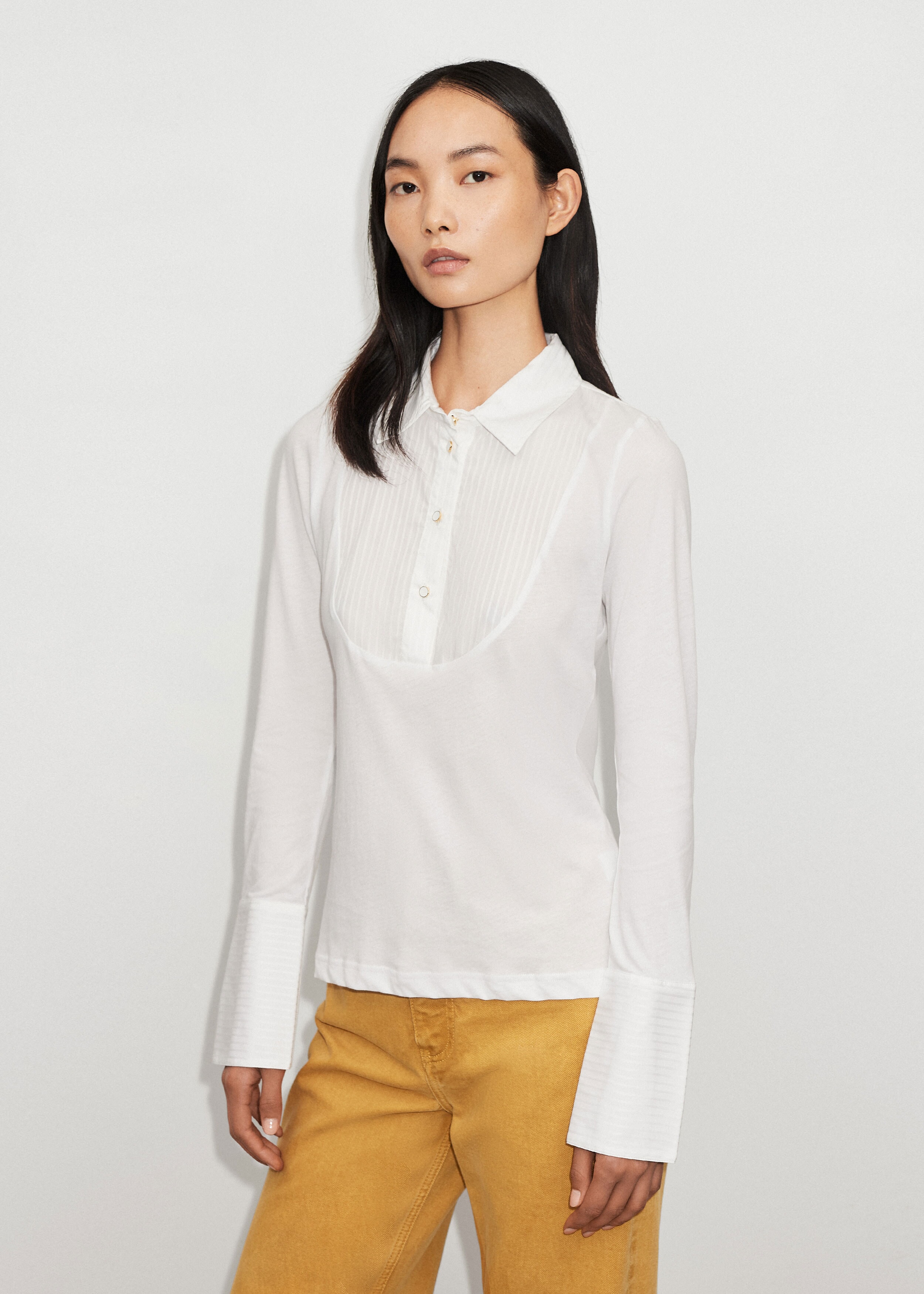 The Ultimate Layering Shirt Fresh White