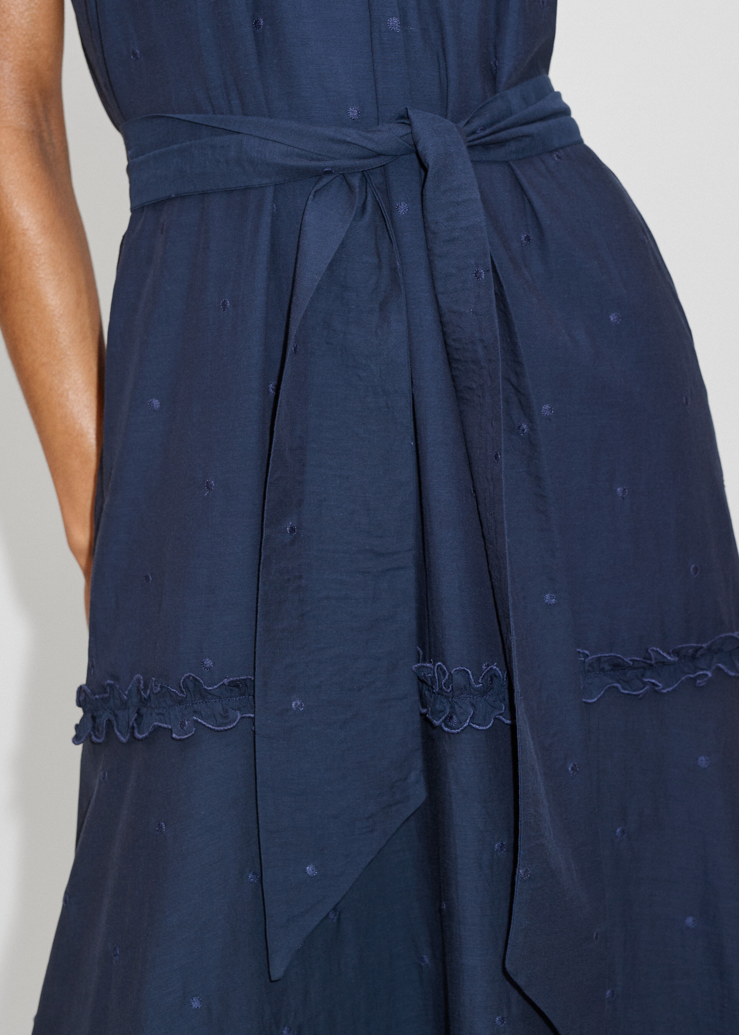 Scallop Detail A-line Dress - Ready-to-Wear 1ABQU5