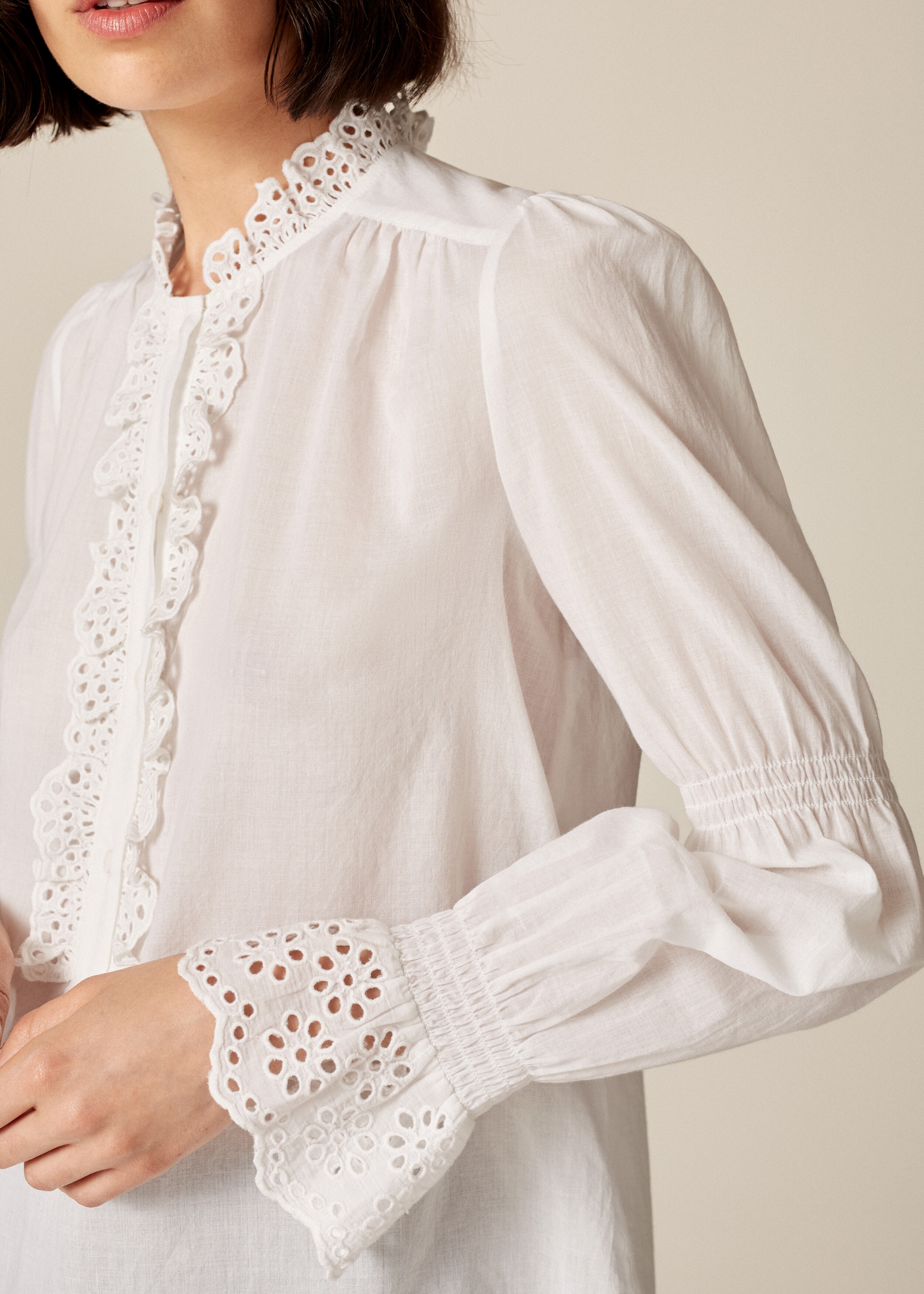 Broderie Voile Blouse