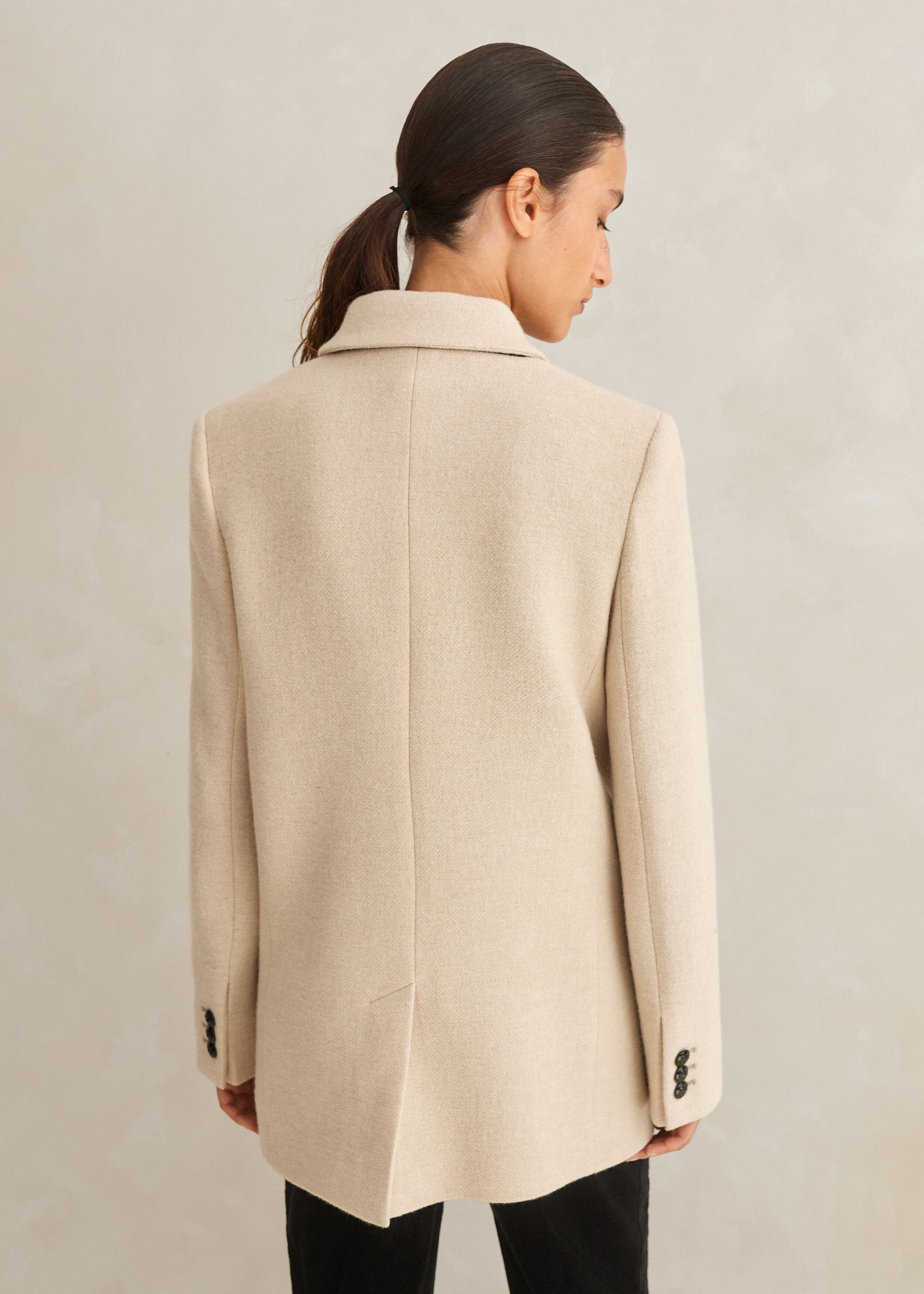 meltthelady wool blazar coat-