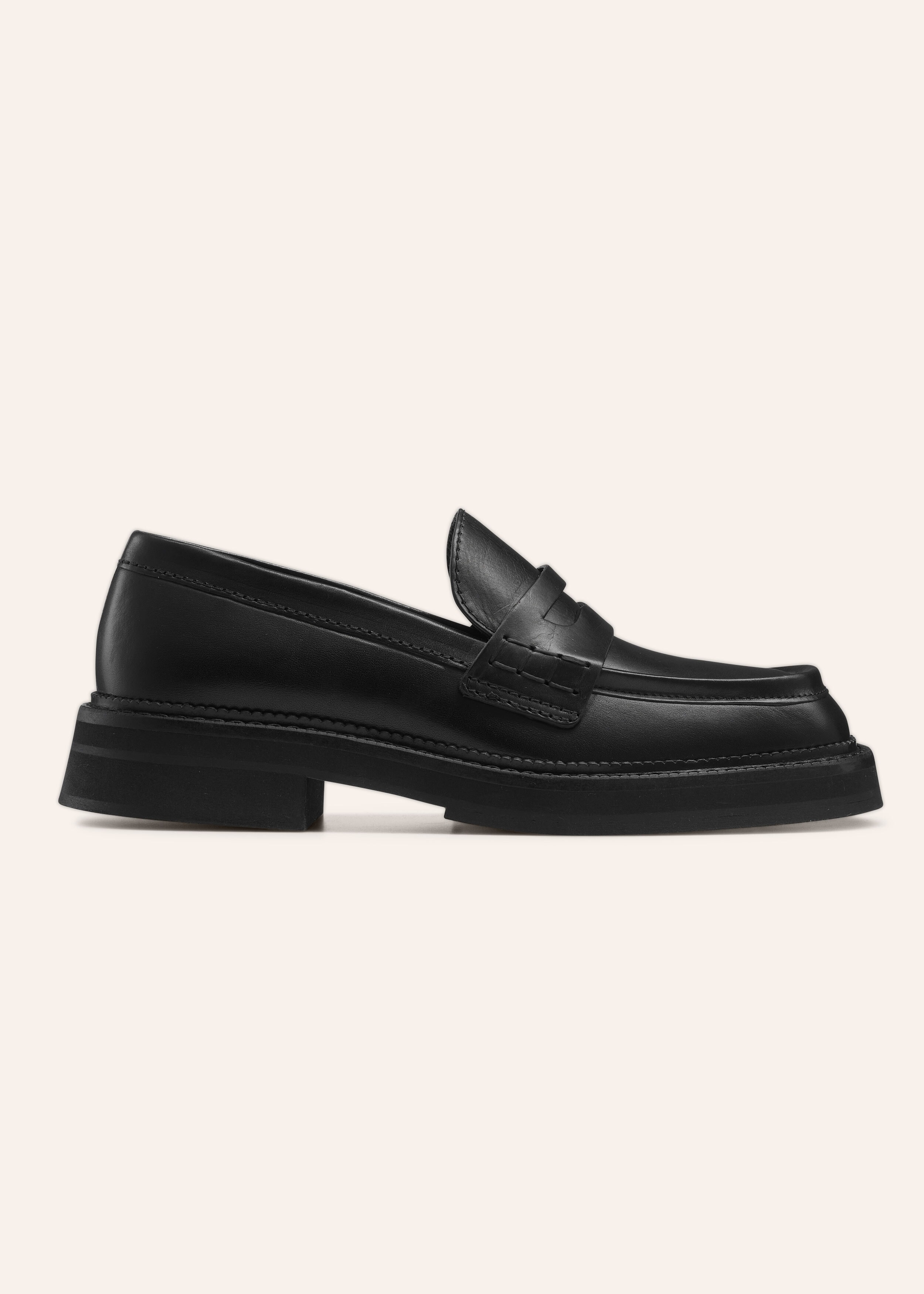 Chunky Square Toe Loafer