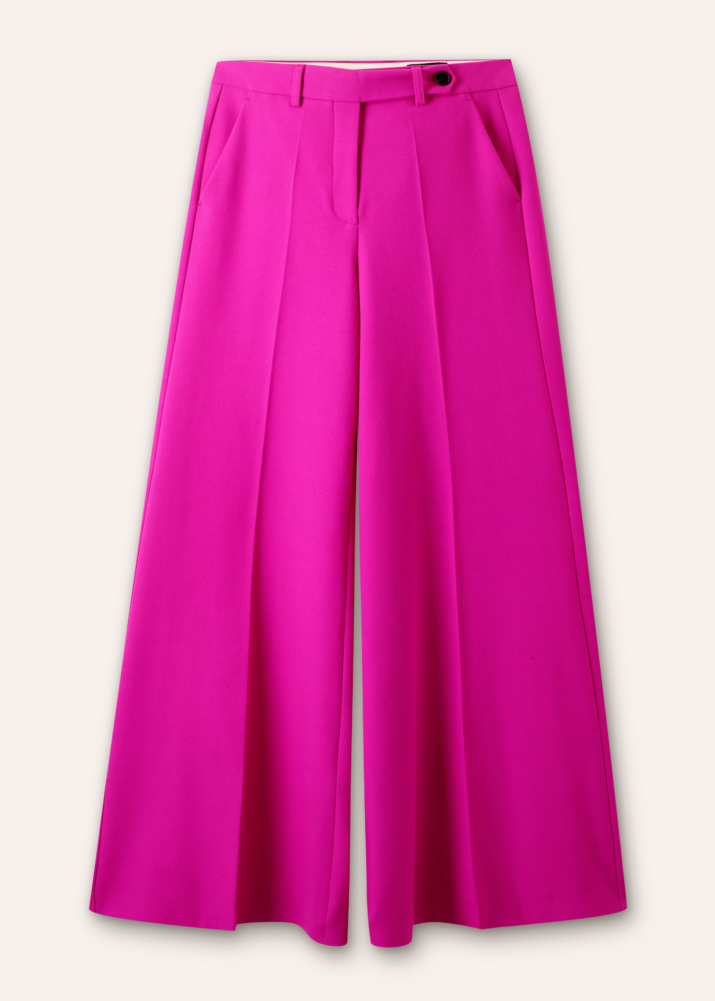 Wide-Leg Flare Pant Electric Pink