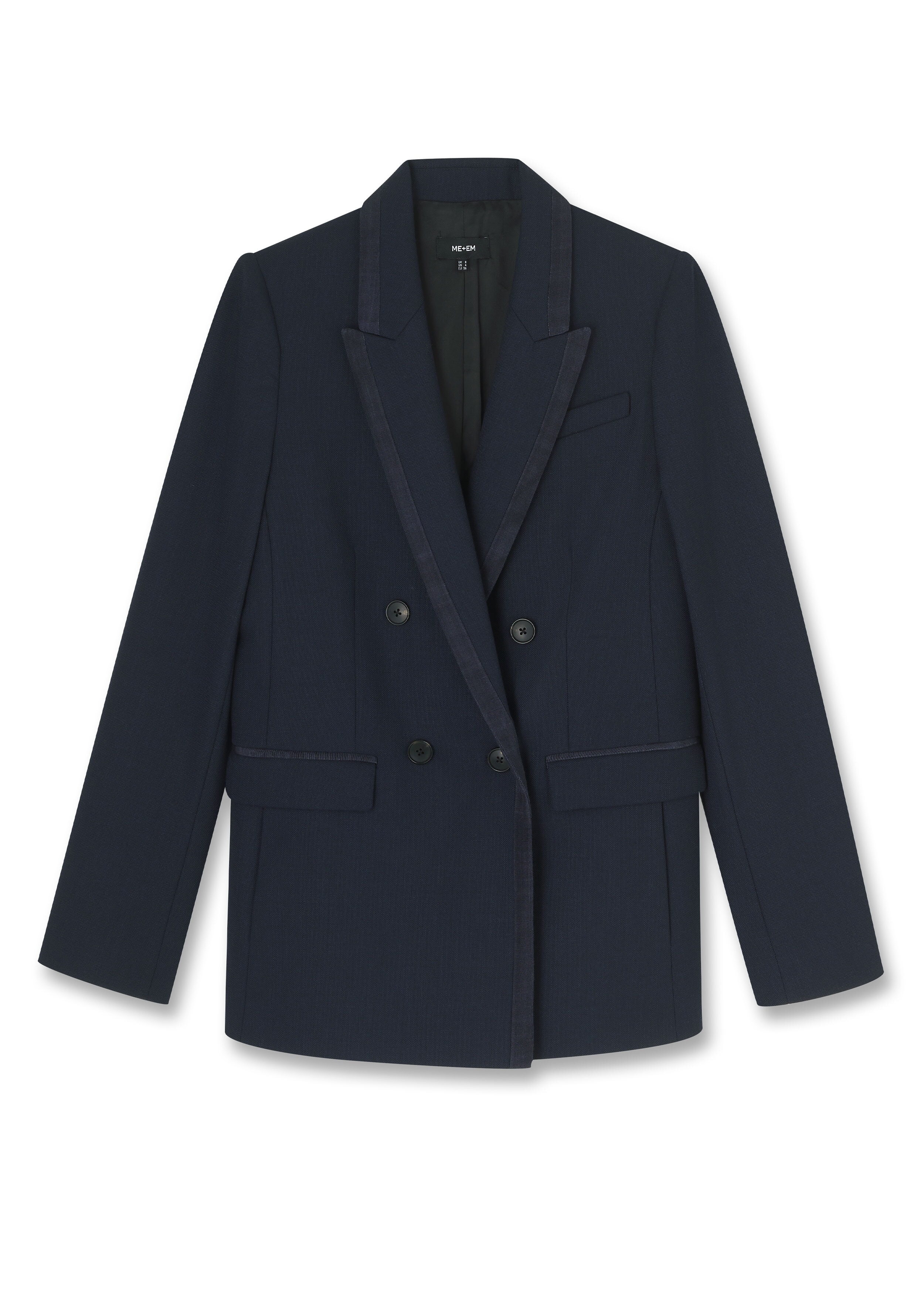 Double-Breasted Forever Blazer Navy