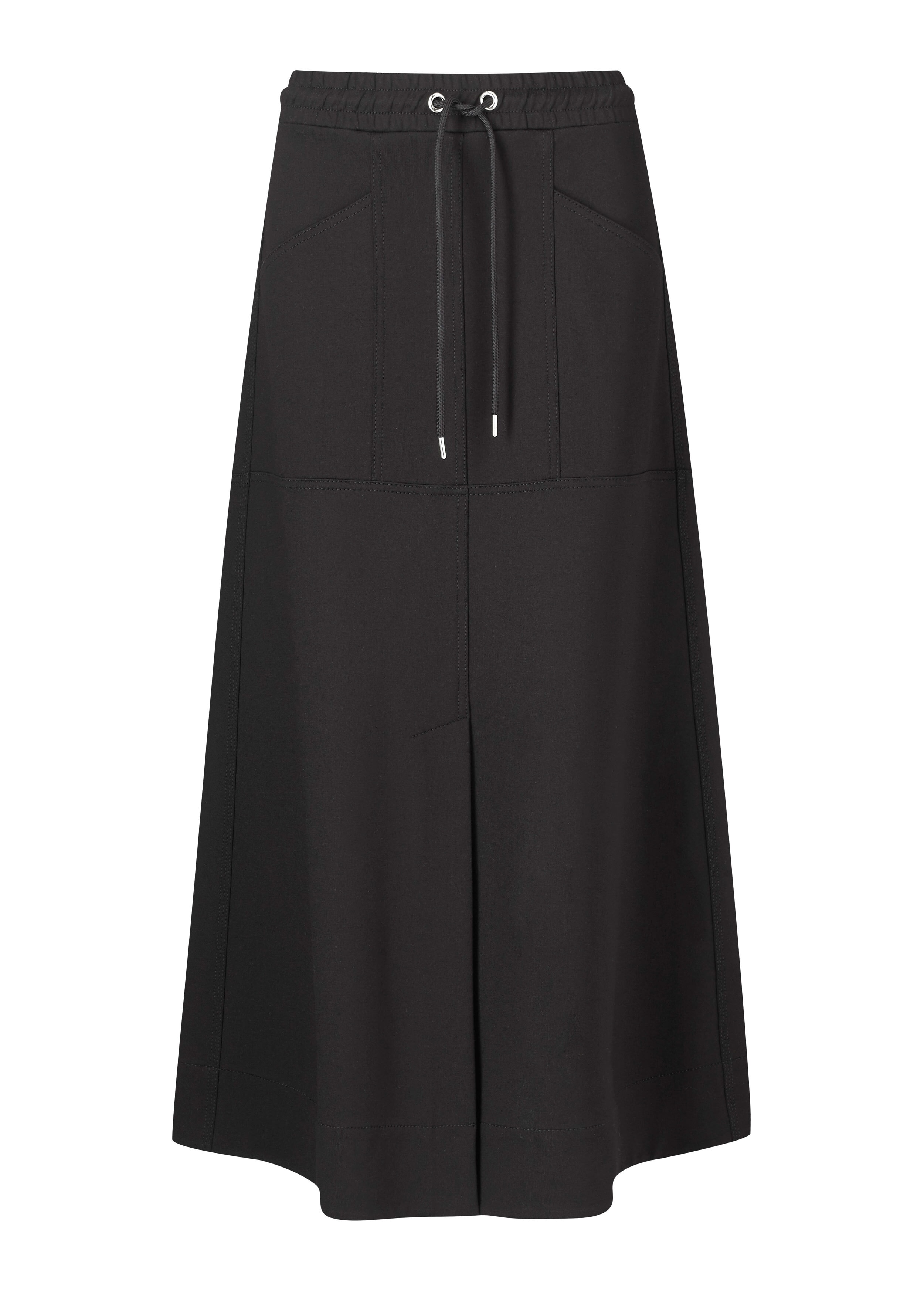 ESTEEZ SOPHIA Skirt - Straight Ponte Skirt for Women - BLACK