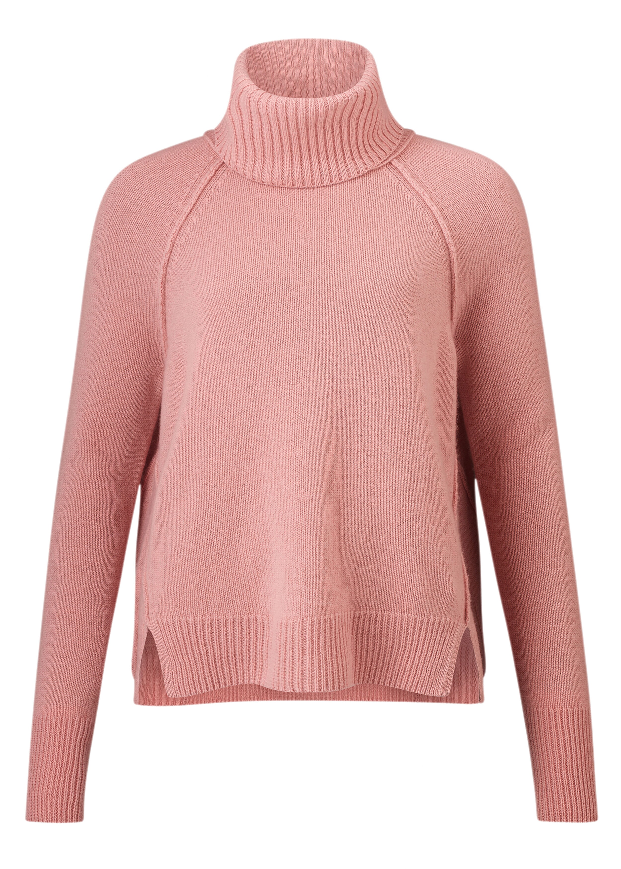 Lofty Cashmere Relaxed Jumper + Snood Antique Blush