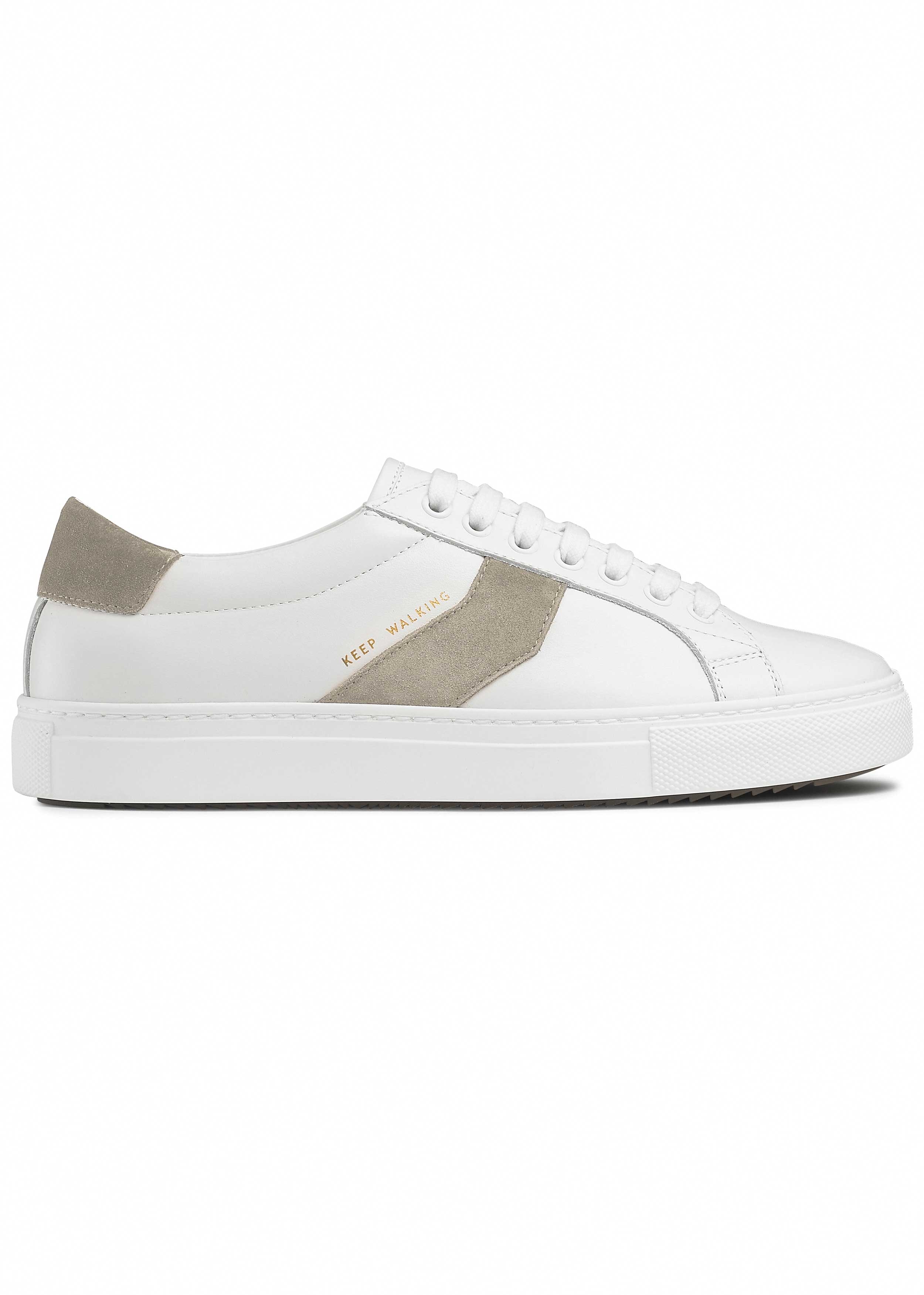 Leather Sneaker White/Stone