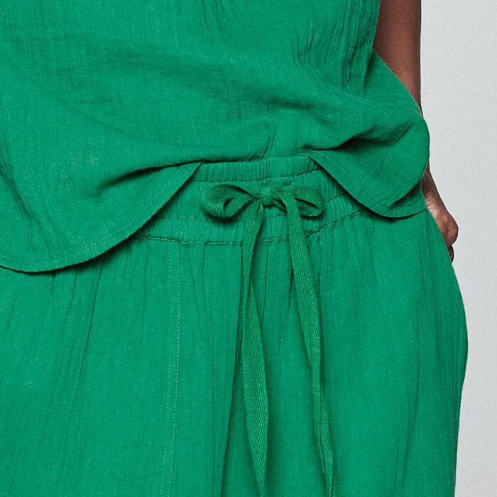 Pull-on Cheesecloth Pant Co-ord